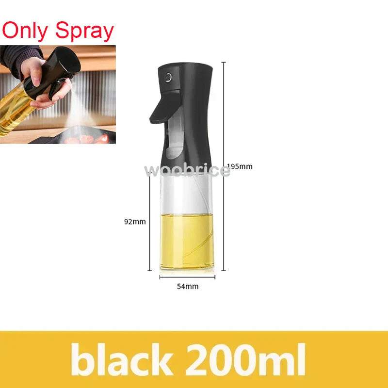 2-in-1 Kitchen Spray Oil Dispenser (500ml) – Refillable Oil Sprayer for Air Fryer, Salad, Grilling & Roasting