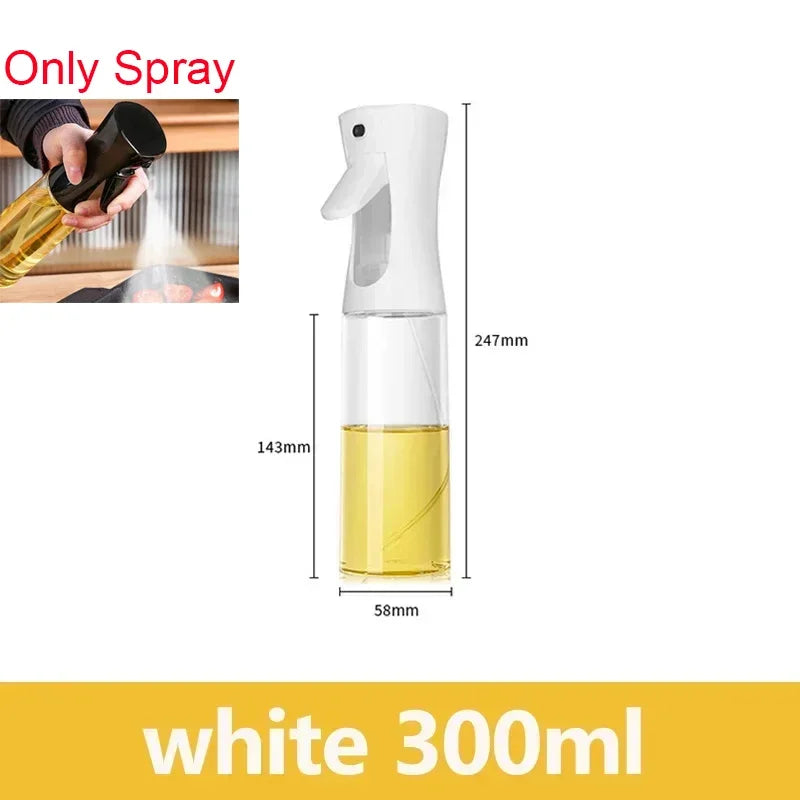 2-in-1 Kitchen Spray Oil Dispenser (500ml) – Refillable Oil Sprayer for Air Fryer, Salad, Grilling & Roasting