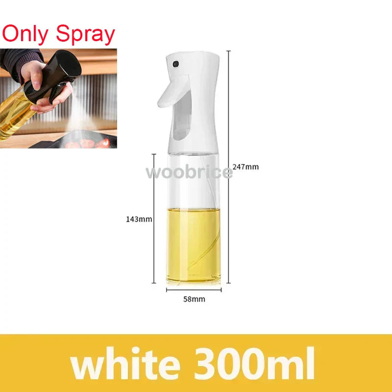 2-in-1 Kitchen Spray Oil Dispenser (500ml) – Refillable Oil Sprayer for Air Fryer, Salad, Grilling & Roasting
