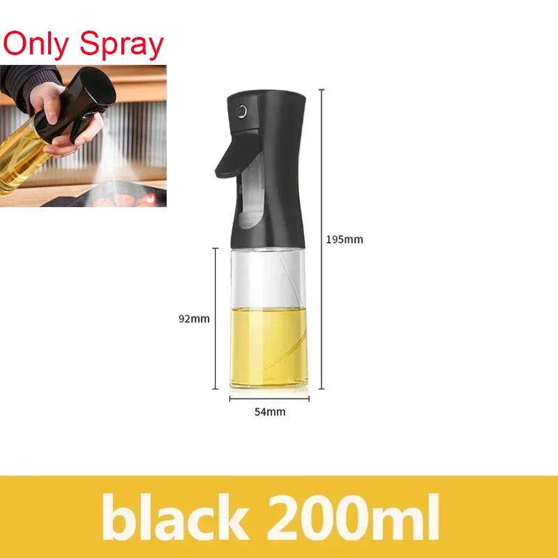 2-in-1 Kitchen Spray Oil Dispenser (500ml) – Refillable Oil Sprayer for Air Fryer, Salad, Grilling & Roasting